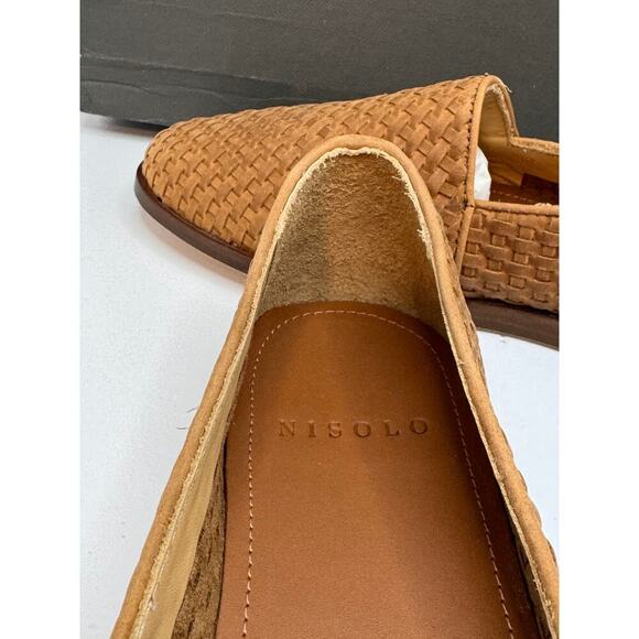 Nisolo Alejandro Woven Slip On – Tobacco – Men’s Size 9.5 - Can be UNISEX - Picture 7 of 10
